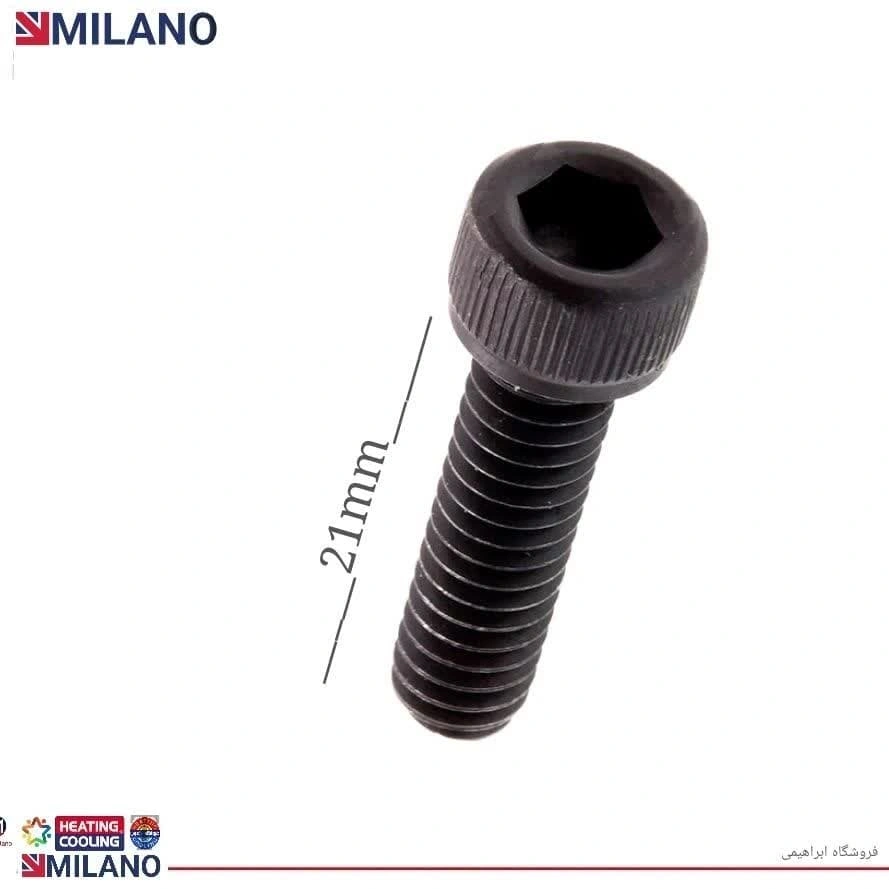 (100 عدد ) پیچ مبدل صفحه ای 21mm کد 4091 c...