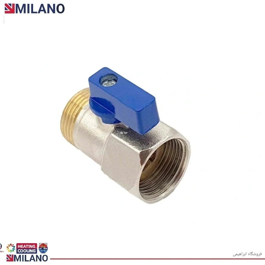 10 عدد / / شیر ربع گرد 1/2 TVCO½ کد H (6612) ..