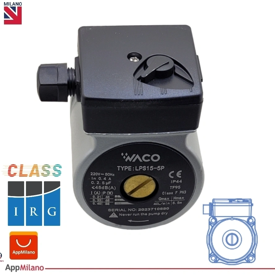 پمپ پکیج واکو WACO مدل  irg کد 2258 vip