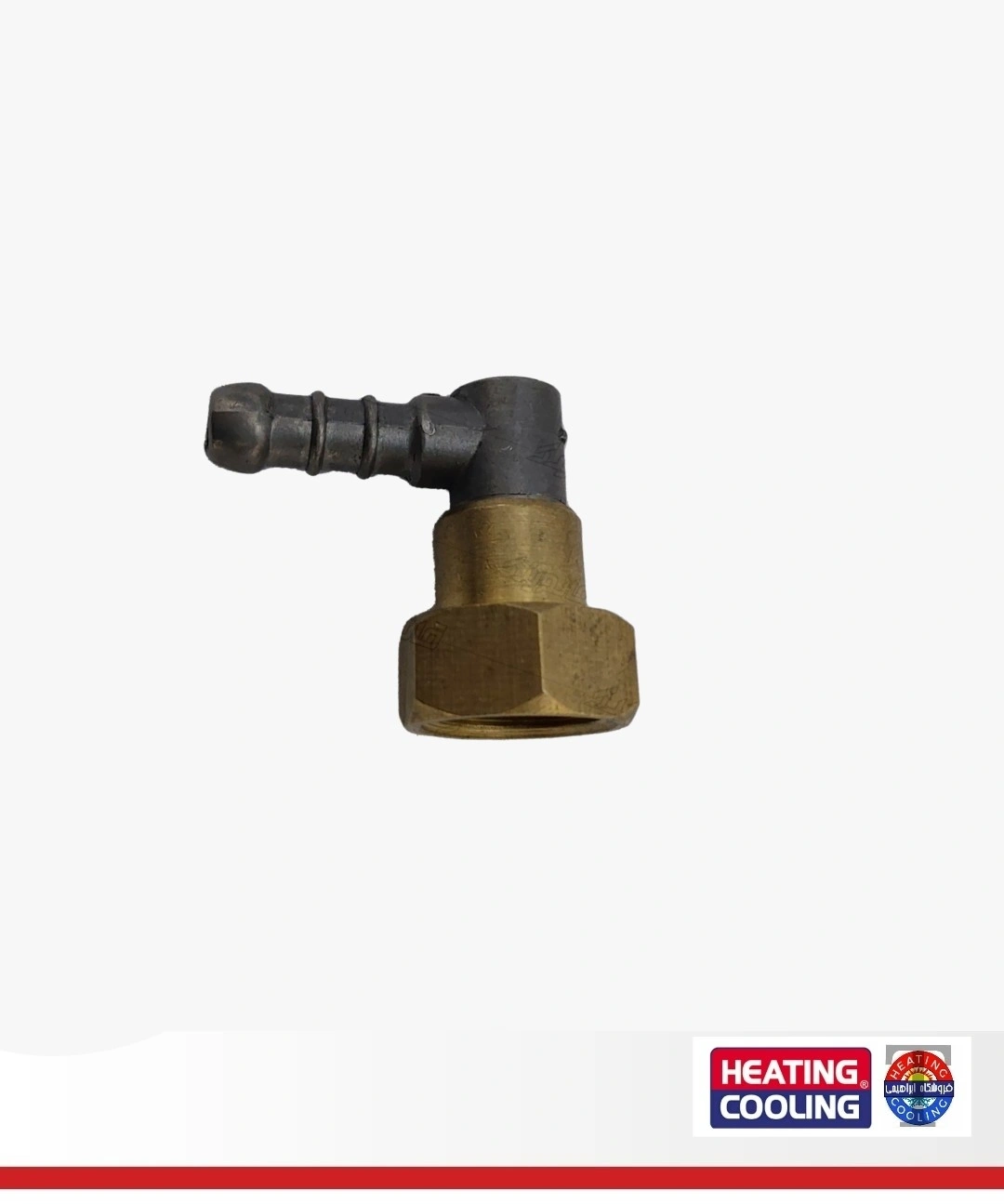 سر شیلنگی هرز گرد اجاق گاز داخل رزه 3/8   D   کد   7711 T  . .