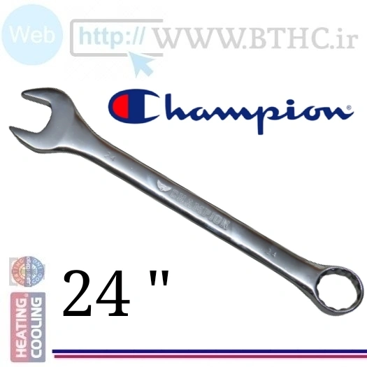 آچار  تخت یکسر رینگی  {24 }CHAMPION
