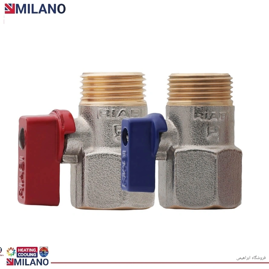 شیر ربع گرد3/4  ریابی  کد 3434