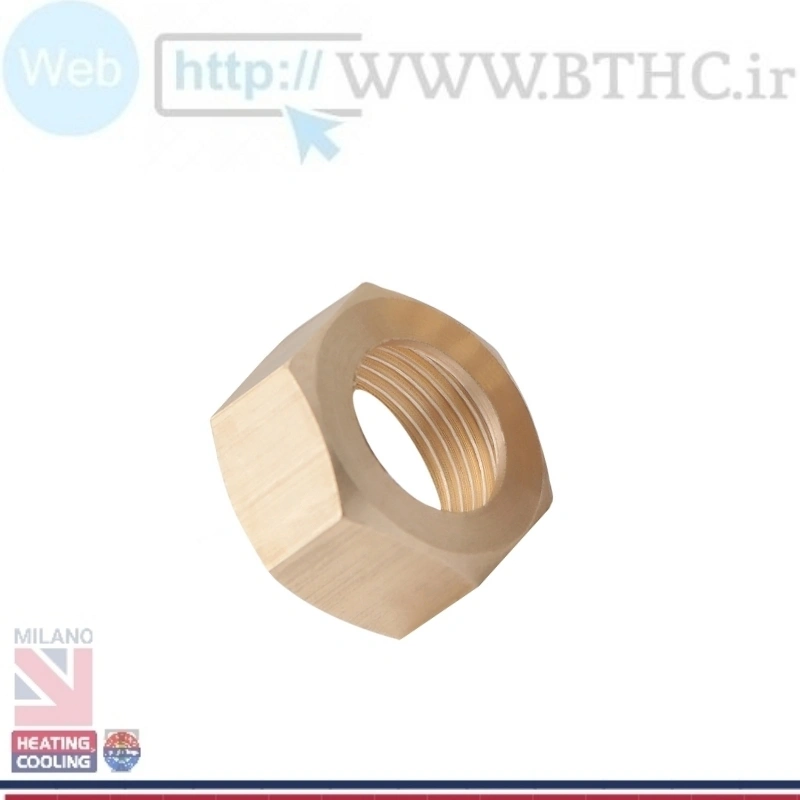 (10 عدد ) مهره برنجی 3/4(کد 1034 ) - R