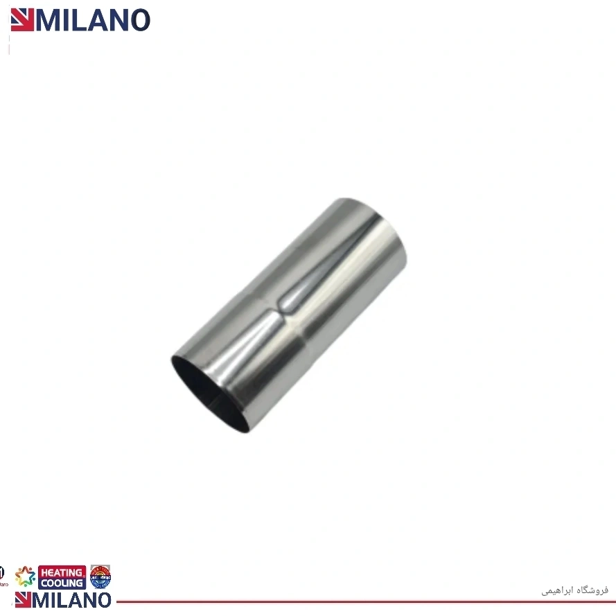 لوله دودکش استیل 15 سانت پک 10 عددی  1569