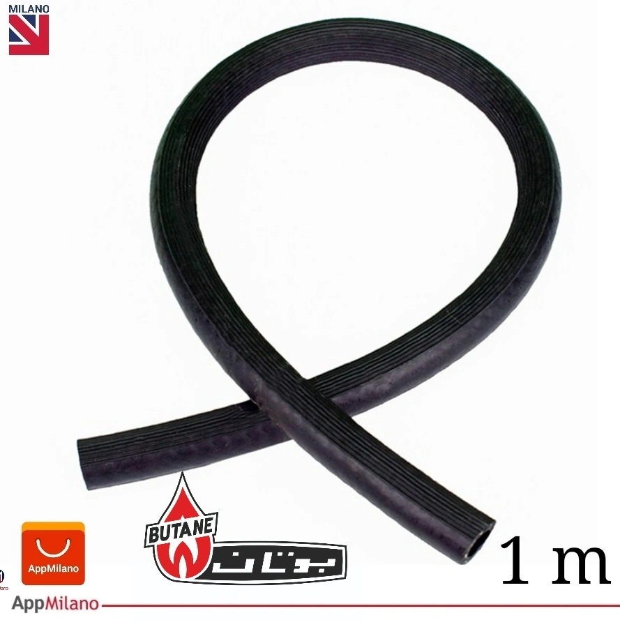  شیلنگ گاز پکیج ارغوان شرکتی  1 متری کد1463