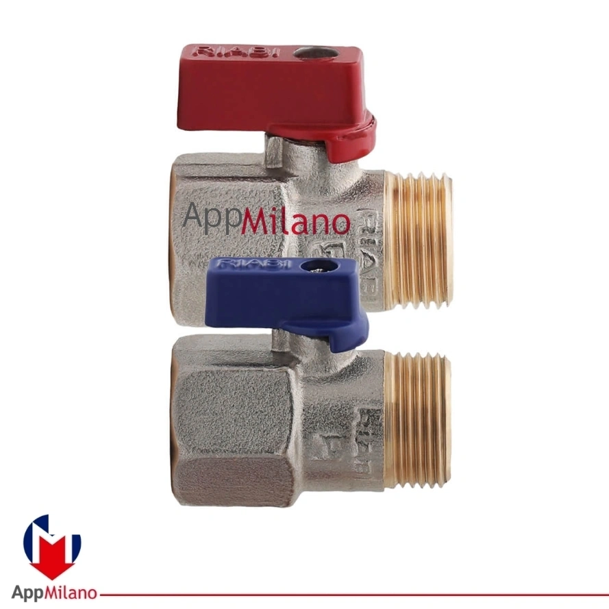 (10 عدد ) شیر ربع گرد 1/2  ریابی کد 1220