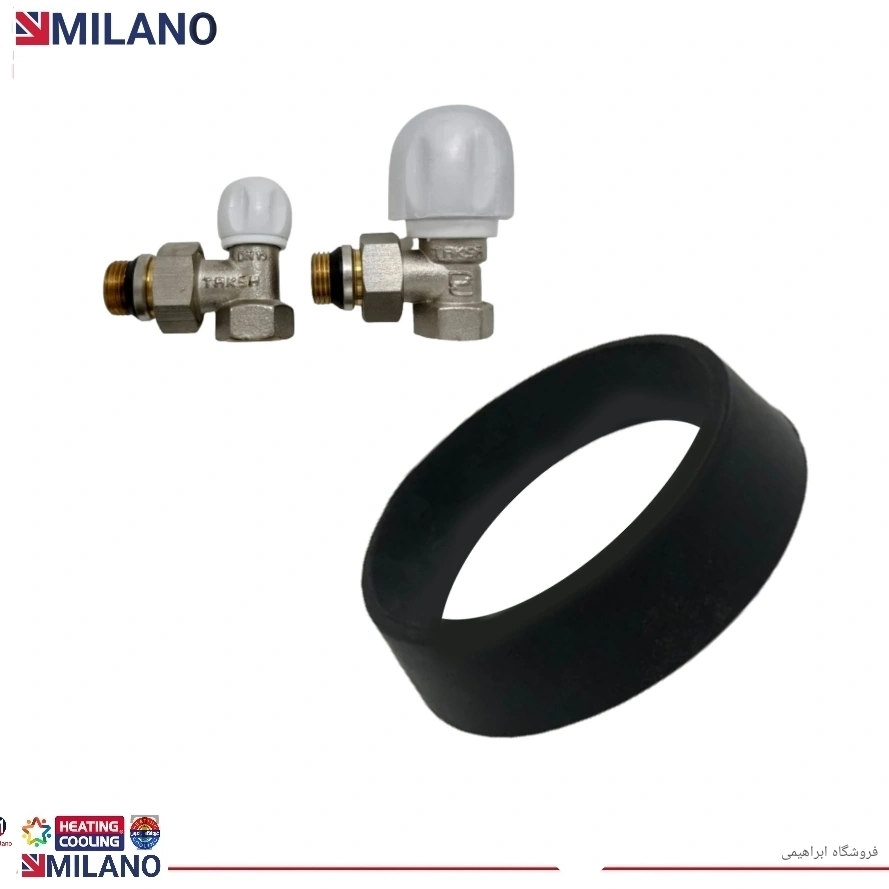 (10 عدد )واشر لاستیکی کونیک شیر زانو تکسا 1/2 کد2403 - O