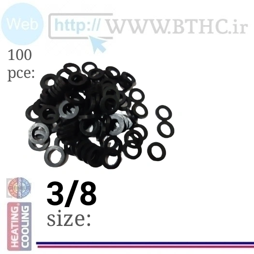 واشر لاستیکی 3/8 - 100 عددی  L 4316