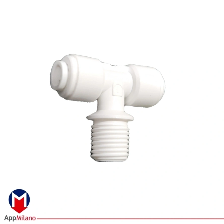 10 عدد// فیتنگ سه راهه تصفیه آب  رزه از وسط کد 1663 (T)