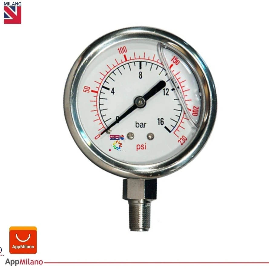 گیج فشار سنج تصفیه آب خانگی کد 4428 T