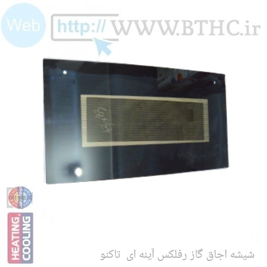 شیشه اجاق گاز اسنوا مدل رومینا مشکی 