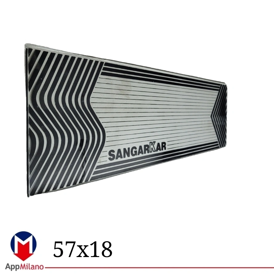 شیشه بخاری سنگر کار size 57x18 . .