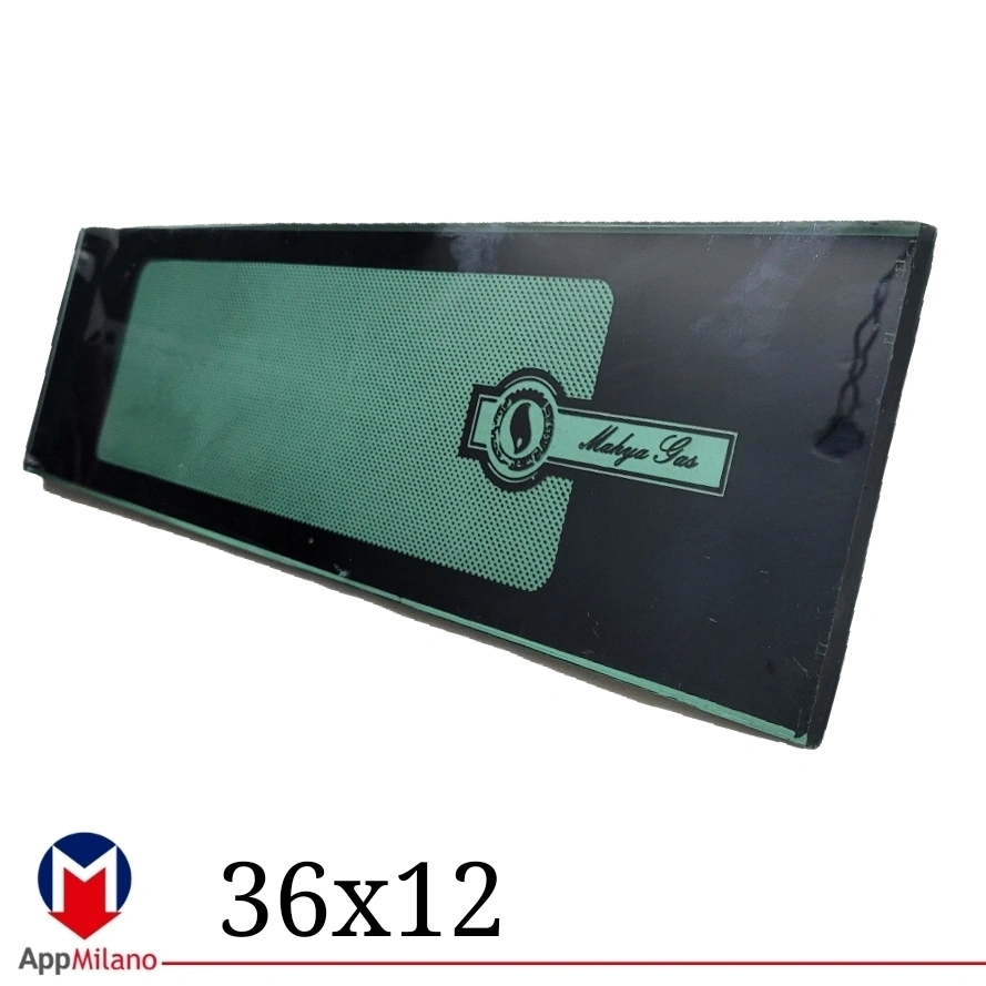 شیشه بخاری مهیا  size 36x12 . . 