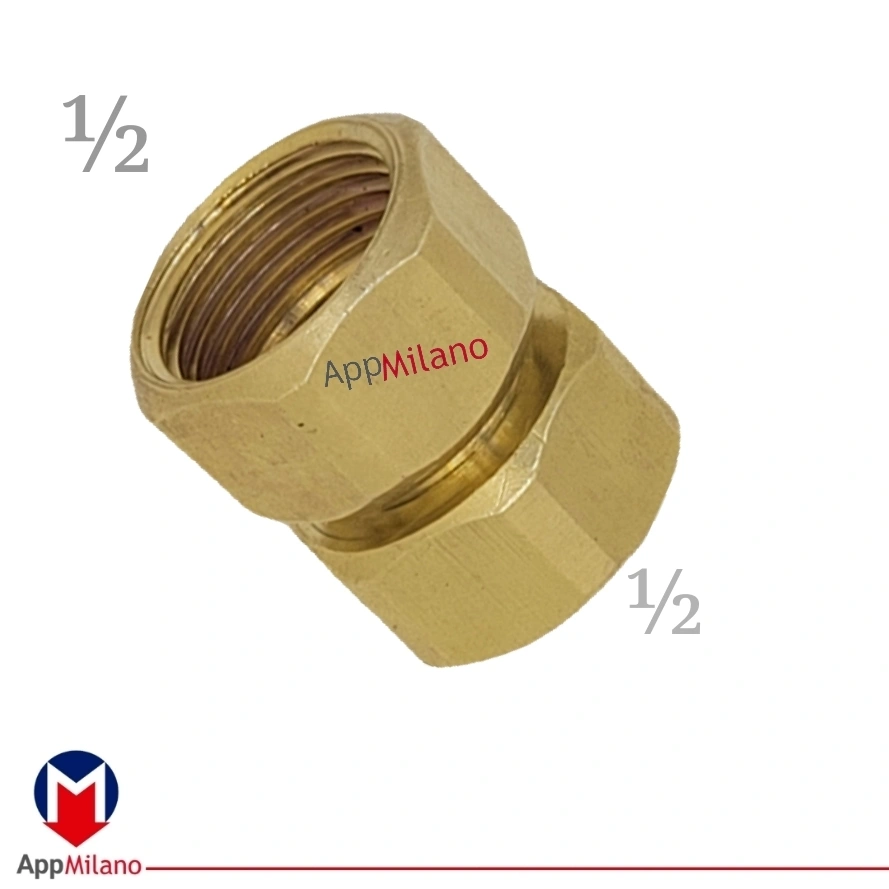 (۱۰ عدد ) مهره هرز گرد ۱/۲ برنجی فلو سوئیچ کد 5223 P