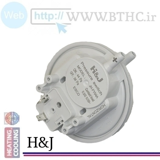 ( 10 عدد پرشر فن پکیج H&J پاسکال کد 4025 )