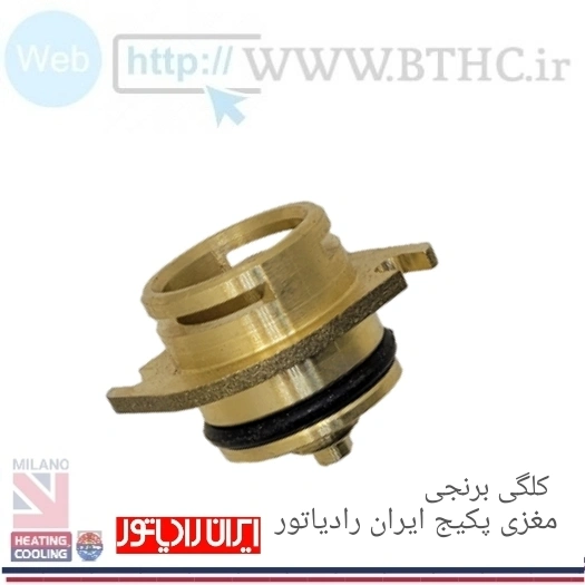 مغزی پکیج ایران رادیاتور کلگی خالی برنجی اتما 950 E