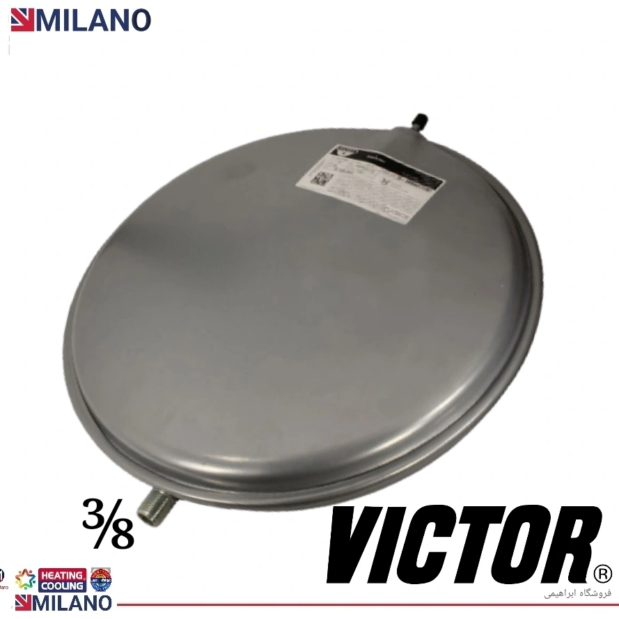 منبع انبساط پکیج 8 لیتری 1/2 ویکتور کد 8912 VICTOR