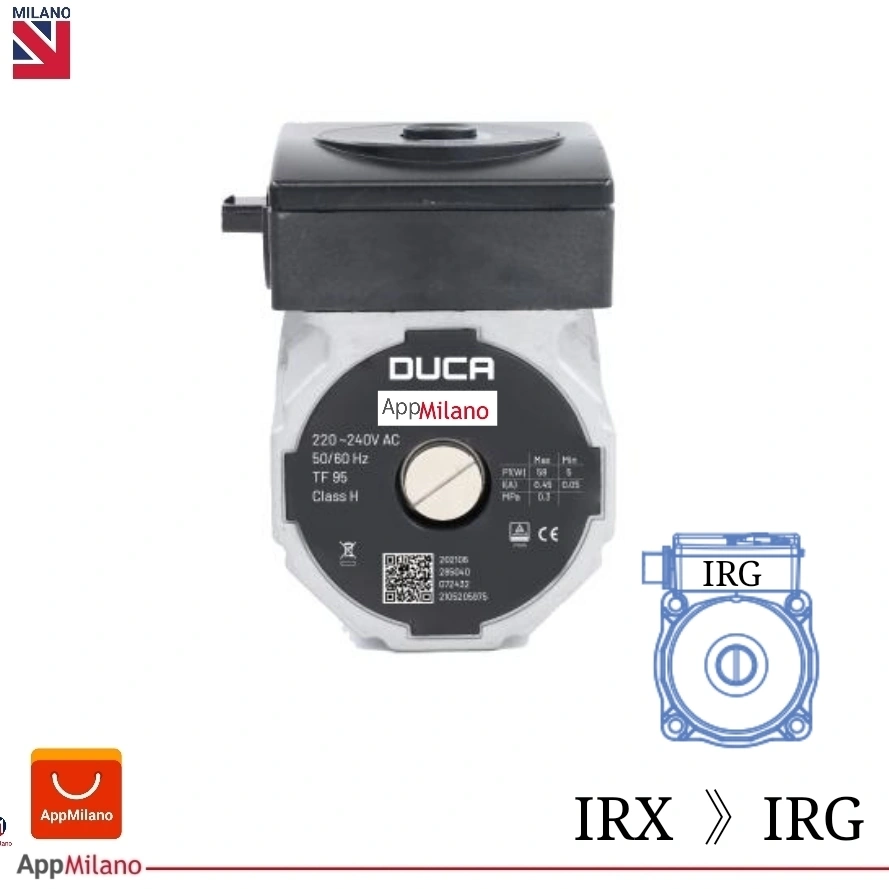 (10 عدد ) پمپ پکیج دوکا IRX -IRG ای آر جی کد 1132 