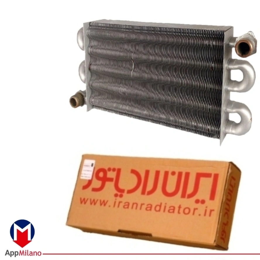 مبدل پکیج ایران رادیاتور ش رزه ای 30CM R کد 0030 P 0701..