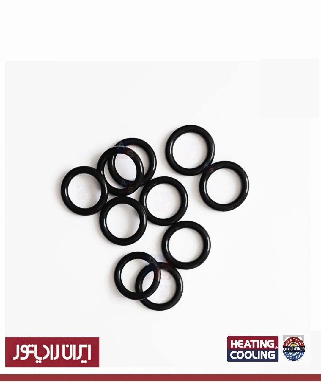 (25 عدد  )واشر پکیج مبدل( ثانویه) ایران رادیاتور  مدل {ال - اتما} کد  2900 - O