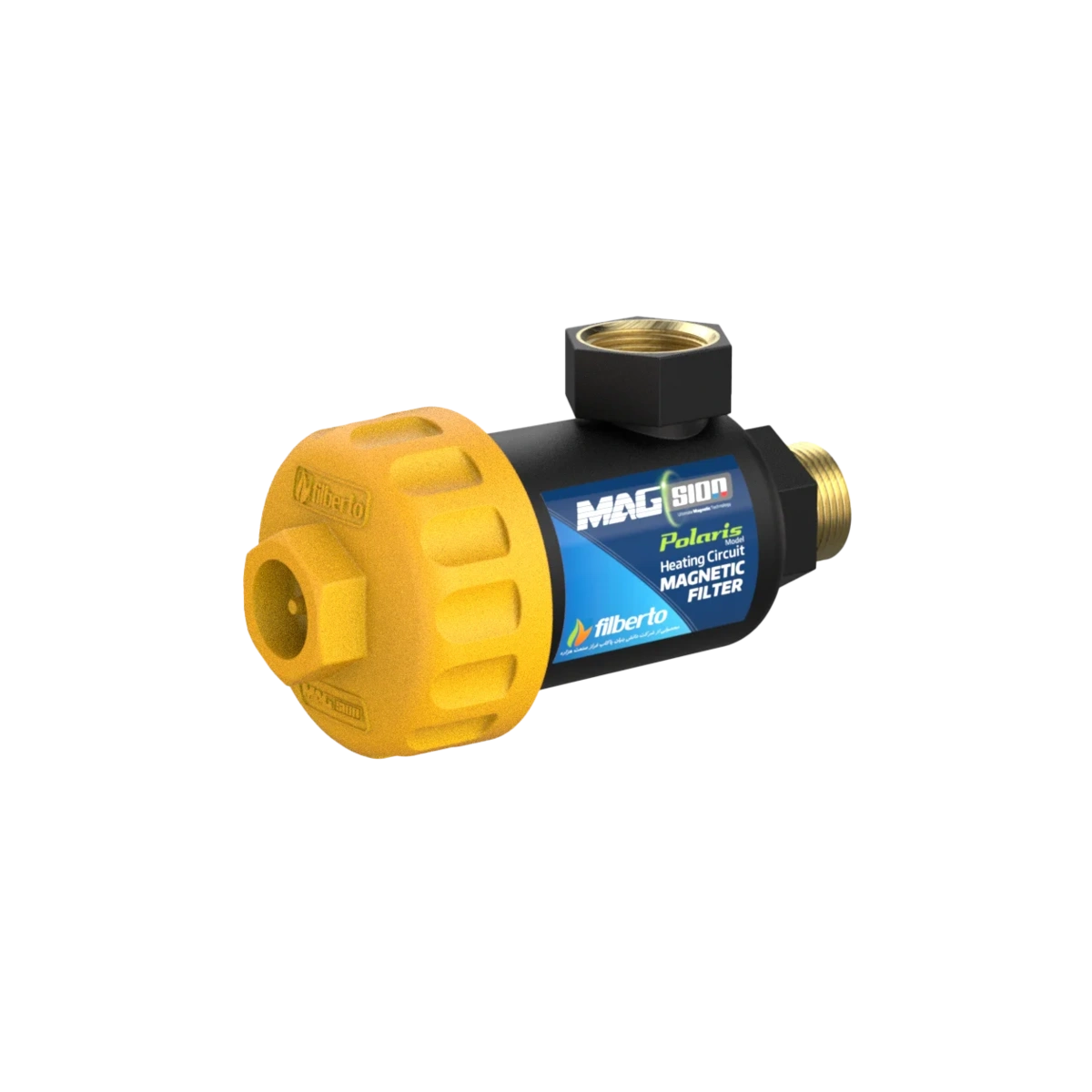 فیلتر مدار گرمایش پولاریس کد  70701  پورت برنجی