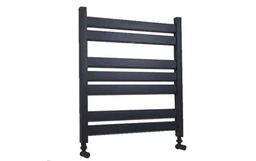 حوله خشک کن استیل 60 فلت مشکی  کد 0156