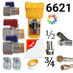 کیت نصب پکیج اقتصادی کد 6621 K (اتصالات پکیج ) 