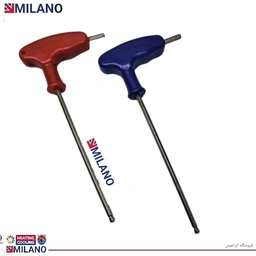 (10 عدد ) آچار آلن دسته دار 5 ویلویی کد 9405 L