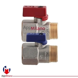 (10 عدد ) شیر ربع گرد 1/2  ریابی کد 1220