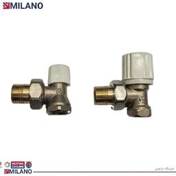 (10 عدد )  شیر زانو 2RM-MILANO کد 8708