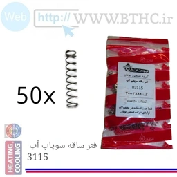 فنر ساقه سوپاپ آب 3115 {بسته 50 عددی} U 3899