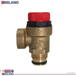 شیر سه بار پکیج رزه ای برنجی 1/2  C405 TR 