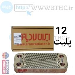 مبدل صفحه ای ایران رادیاتور12 پلیت G 2412