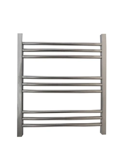 حوله خشک کن 9 لول استیل 50 در 60 (کروم براق ) کد 9909