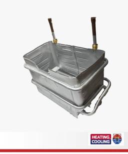 10 عدد  / / مبدل آبگرمکن بوتان15 لیتری کد 15643  رنگ شده 