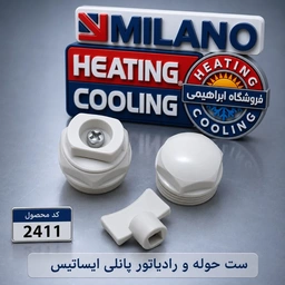 درپوش هوا گیری  پلیمری میلانو کد 2411 - T . .